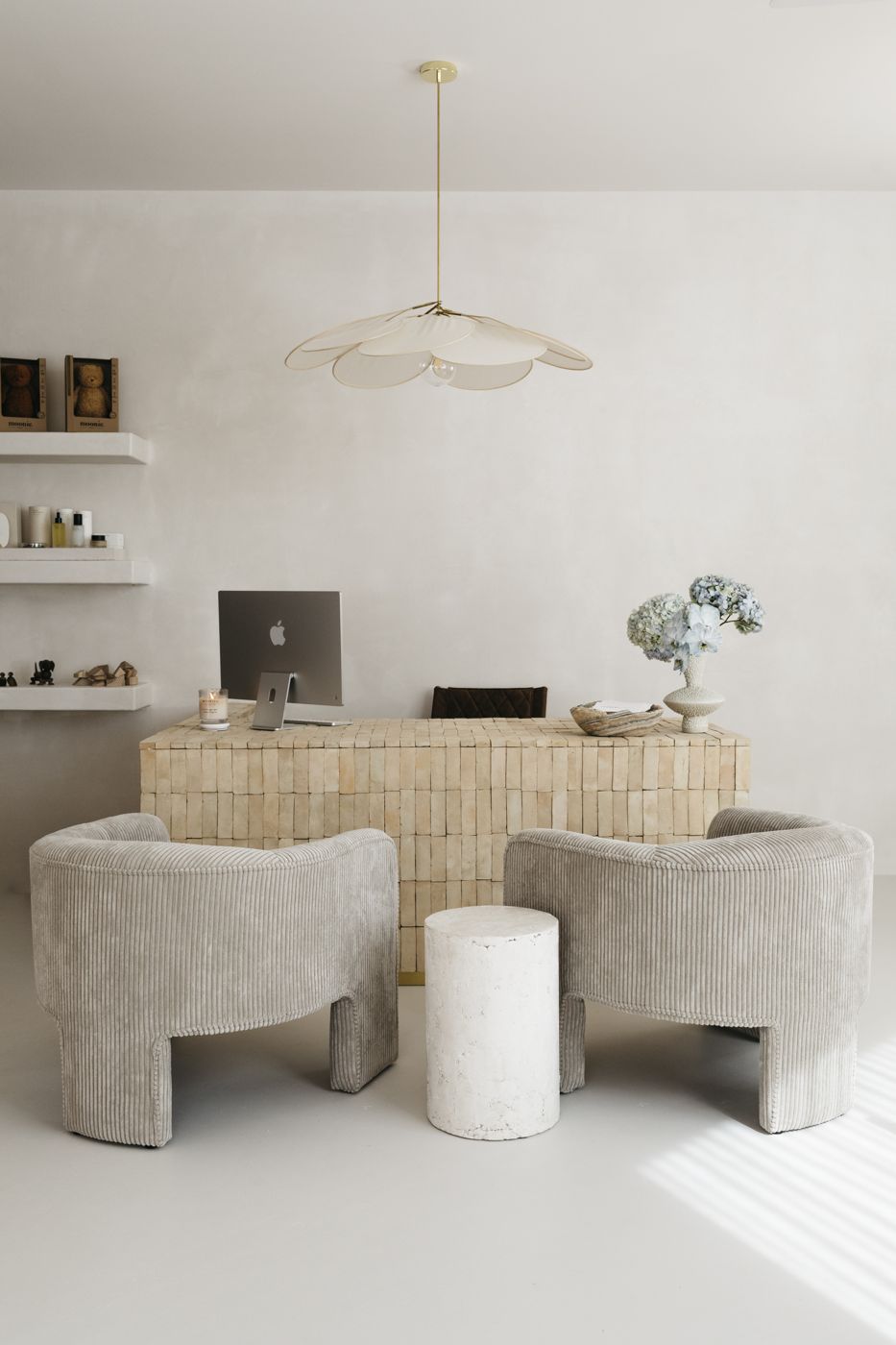 Ibiza Plaster walls in a retail interior