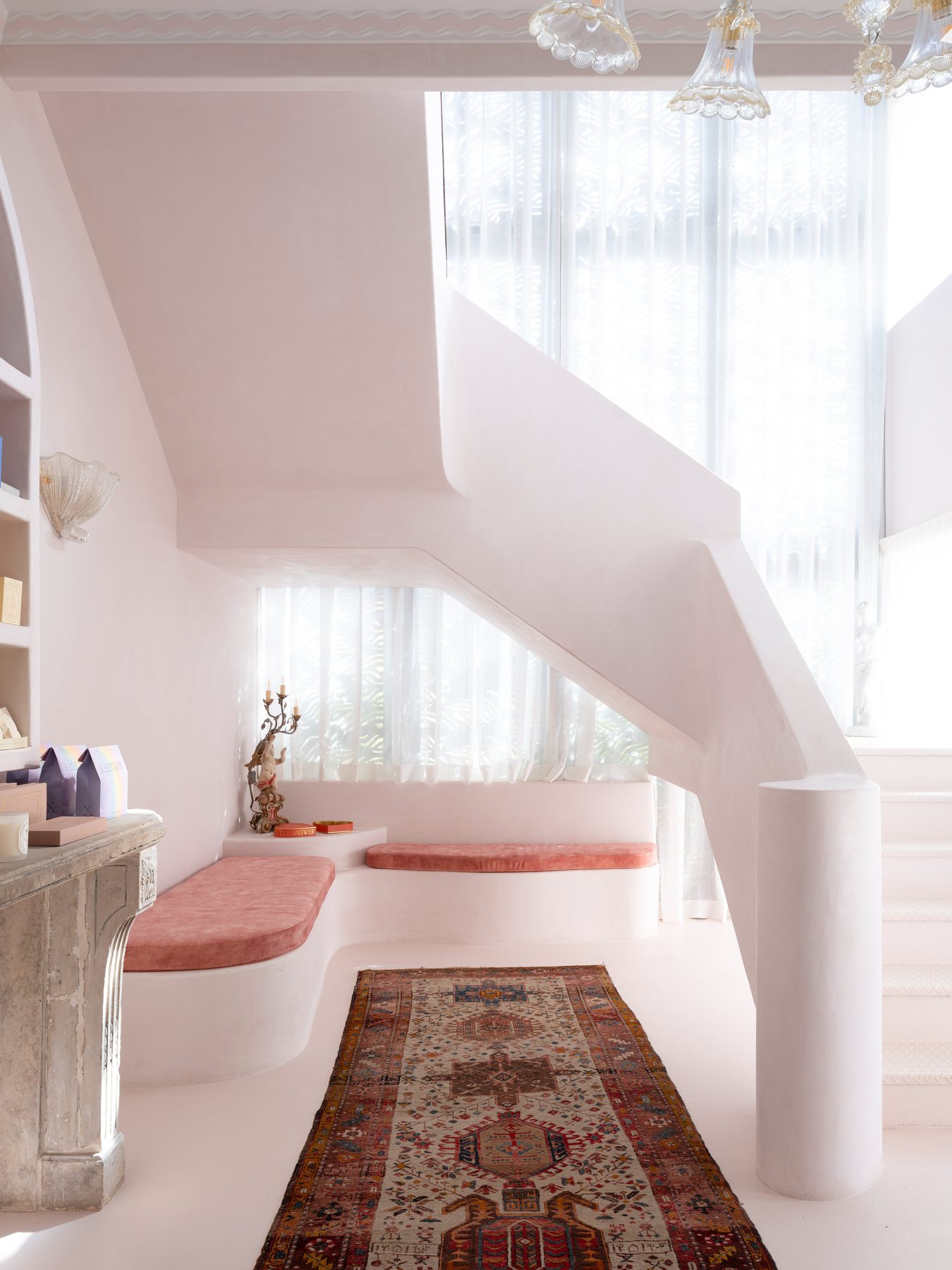 Ibiza Plaster natural lime and gypsum wall finish by Mineral Fox, hand-trowelled matte texture