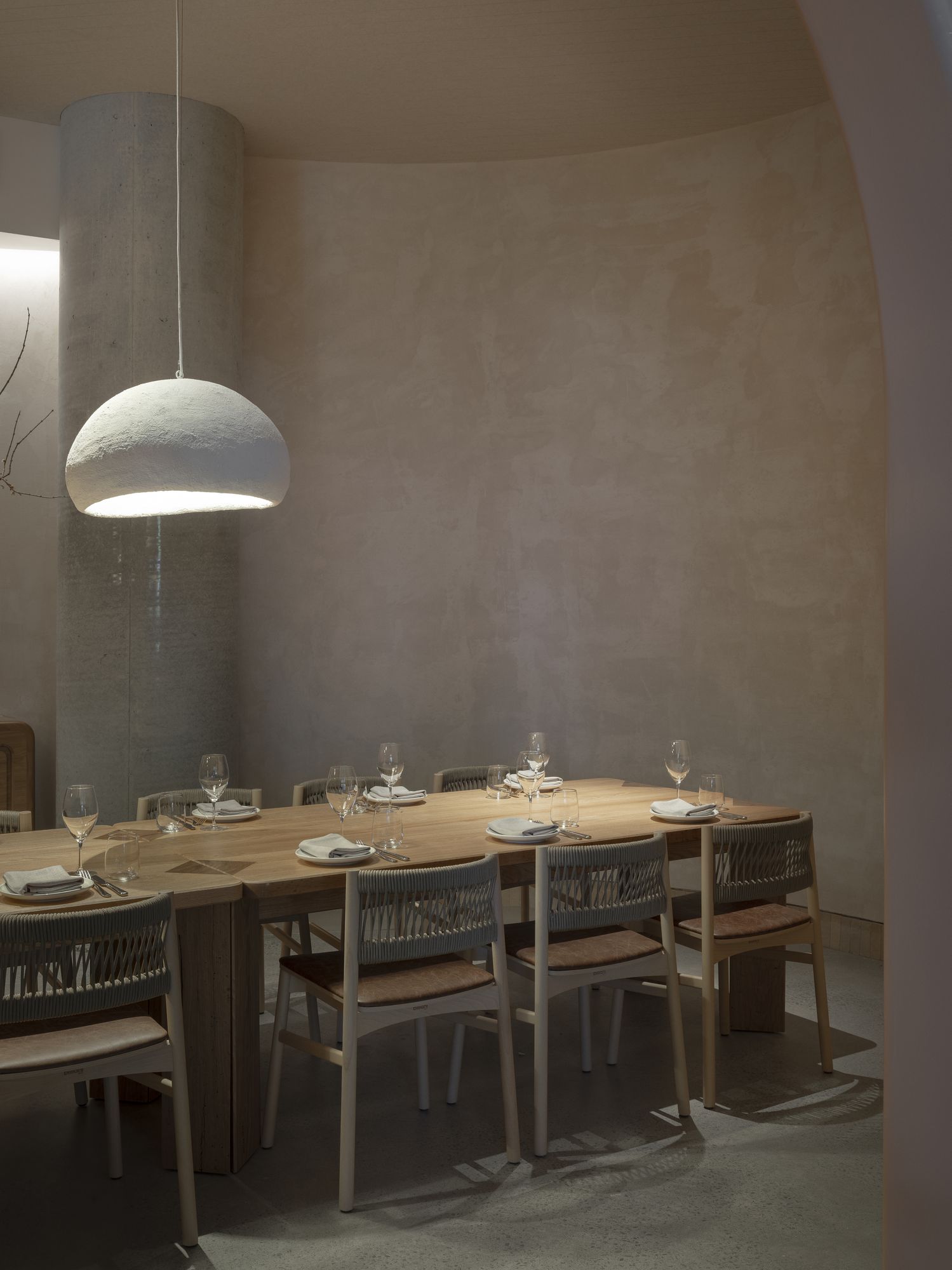 Hurricane's Grill and Bar, Cronulla, NSW — Ibiza Plaster, Microcement by Mineral Fox (detail 3)